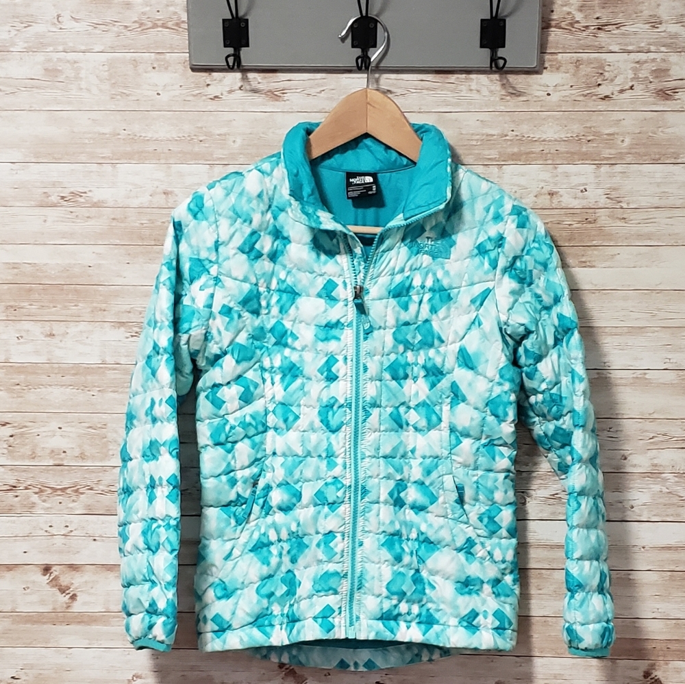 The North Face light but warm tie dye jacket